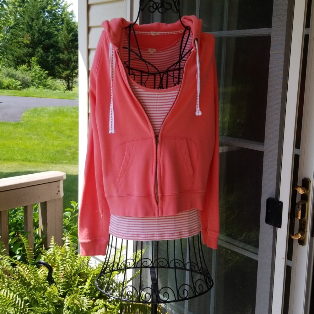 J Crew Zip Hoodie